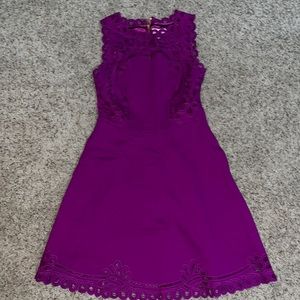 Eggplant Ted Baker Formal Mini Dresd